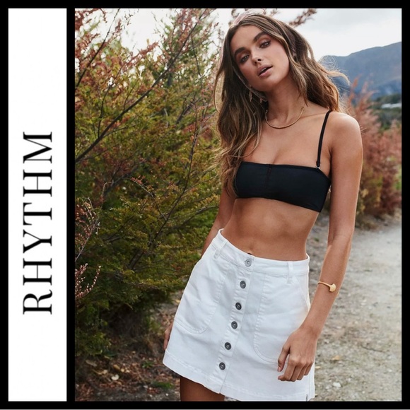 NWT Free People Rhythm Bandeau Bikini Top - Picture 4 of 8